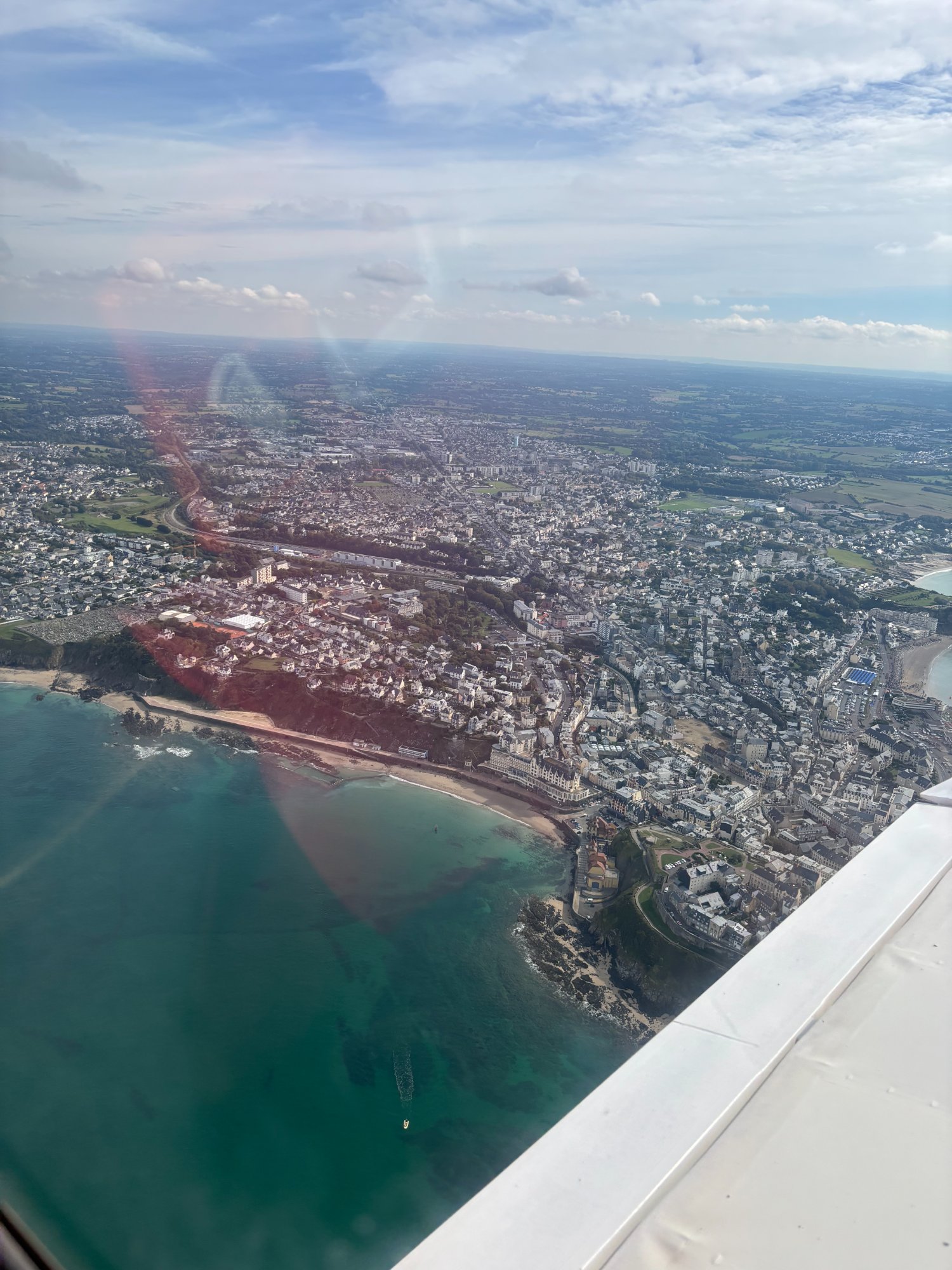 Vol en Jodel au-dessus de la côte — ARC